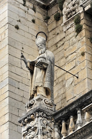 Jaen, Catedral de Jaen, Cathedral of Jaen from the 13th century, art epoch Renaissance, Jaen, stone
