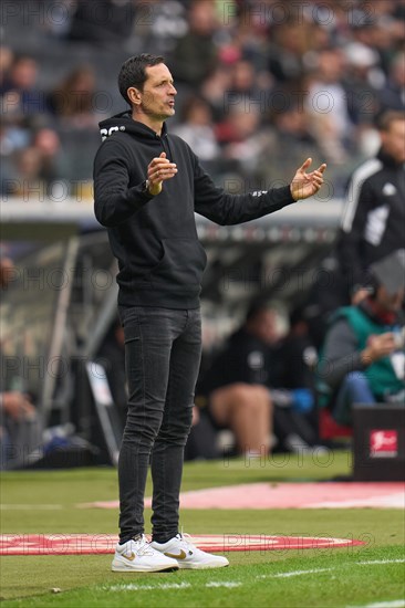 Bundesliga Eintracht Frankfurt-Union Berlin at Deutsche Bank Park in Frankfurt. Frankfurt coach