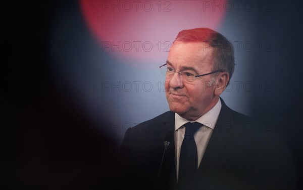 Boris Pistorius, Federal Minister of Defence, at a press conference on the structural reform of the