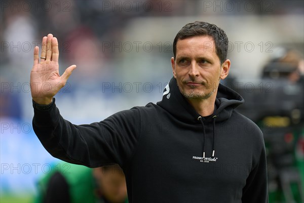 Bundesliga Eintracht Frankfurt-Union Berlin at Deutsche Bank Park in Frankfurt. Frankfurt coach
