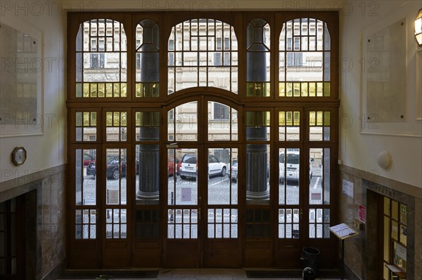 Interior view, entrance, Janacek Academy of Music and Performing Arts, Brno, Brno, Jihomoravsky