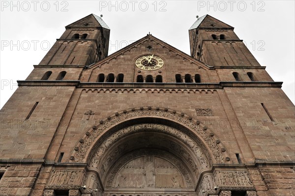 Church of the Redeemer, start of construction 1903, Bad Homburg v. d. Hoehe, Hesse, Germany, Large