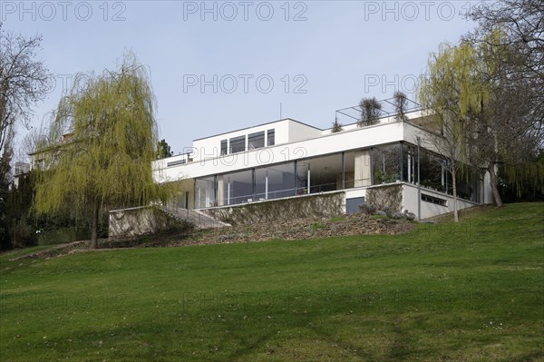 Garden, Villa Tugendhat (architect Ludwig Mies van der Rohe, UNESCO World Heritage List), Brno,