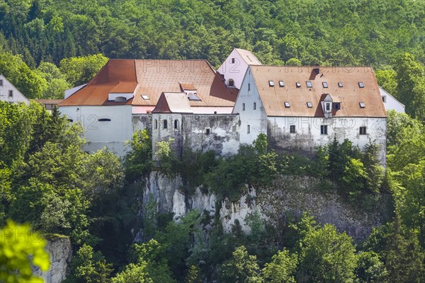 Wildenstein Castle, Spornburg, medieval castle complex, best preserved fortress from the late