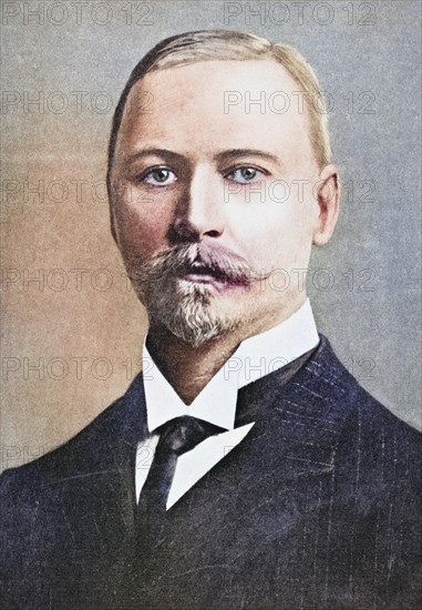 Jan Christiaan Smuts, 1870 to 1950, South African statesman and soldier, as he looked around 1915,