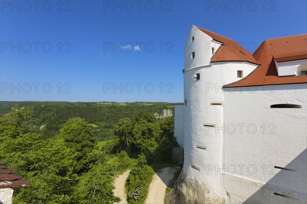 Wildenstein Castle, Spornburg, medieval castle complex, best preserved fortress from the late