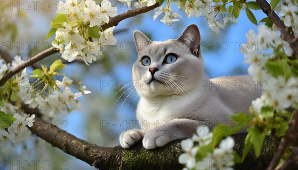 AI generated, animal, animals, mammal, mammals, cat, felidae (Felis catus), a cat resting on a