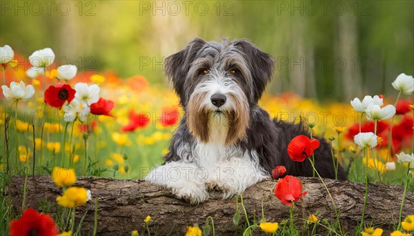 Ai generated, animal, animals, mammal, mammals, a, single animal, bobtail, (Canis lupus