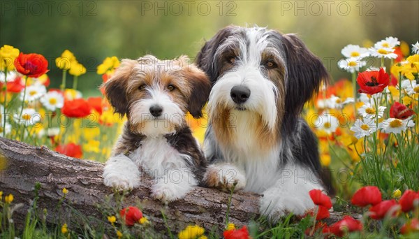 KI generated, animal, animals, mammal, mammals, bobtail, (Canis lupus familiaris), dog, dogs,