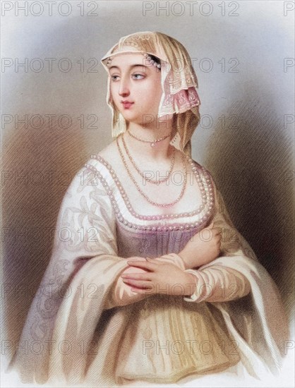 Margaret of Anjou (born 24 March 1430 in Pont-a-Mousson or Nancy, died 25 August 1482 in