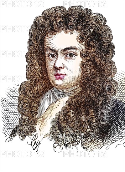John Somers, 1st Baron Somers (1651-1716), British Baron, Historical, digitally restored
