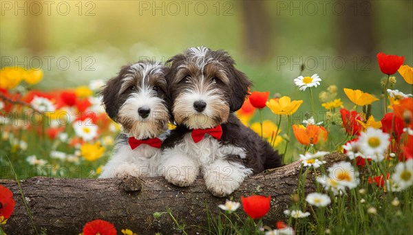 KI generated, animal, animals, mammal, mammals, one, single animal, bobtail, (Canis lupus