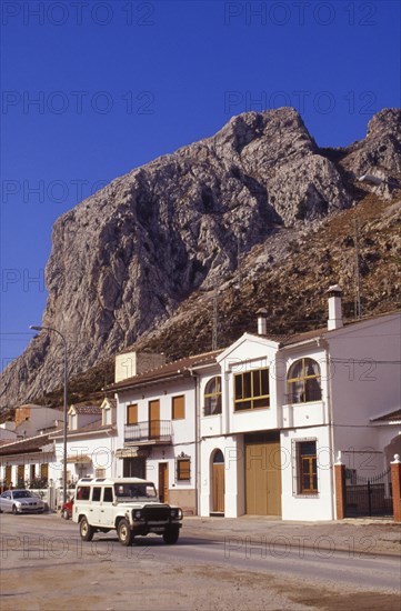Street in the village of Alhama di Granada, Andalusia, Spain, Southern Europe, Scanned thumbnail