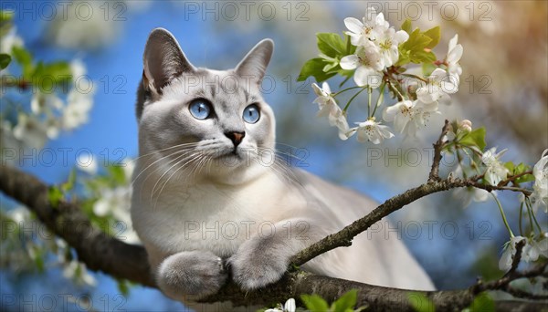 AI generated, animal, animals, mammal, mammals, cat, felidae (Felis catus), a cat resting on a