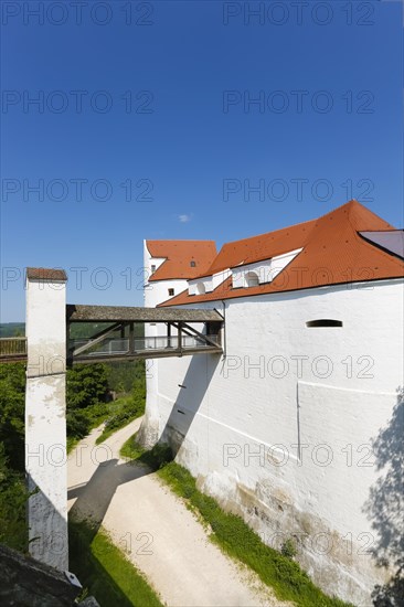 Wildenstein Castle, Spornburg, medieval castle complex, best preserved fortress from the late