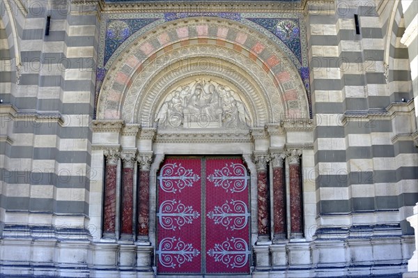 Marseille Cathedral or Cathedrale Sainte-Marie-Majeure de Marseille, 1852-1896, Marseille, Historic