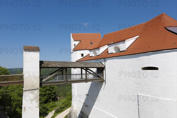 Wildenstein Castle, Spornburg, medieval castle complex, best preserved fortress from the late