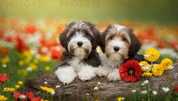 KI generated, animal, animals, mammal, mammals, bobtail, (Canis lupus familiaris), dog, dogs,