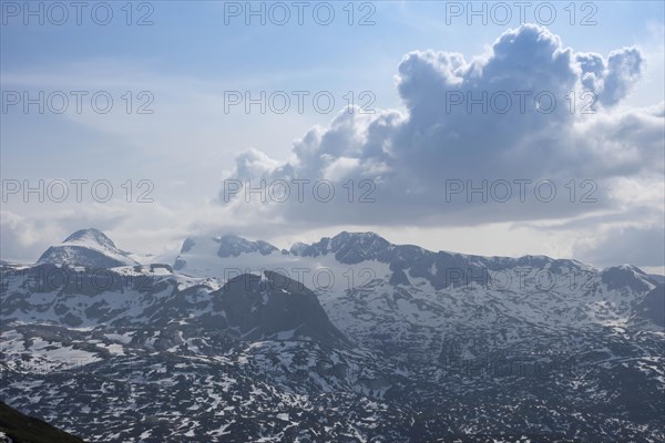 Amazing mountains panorama from 5 Fingers viewing platform in the shape of a hand with five fingers