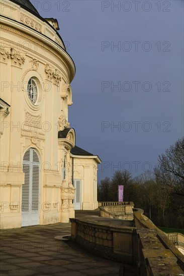Rococo-style hunting and pleasure palace Schloss Solitude, built by Duke Carl Eugen von