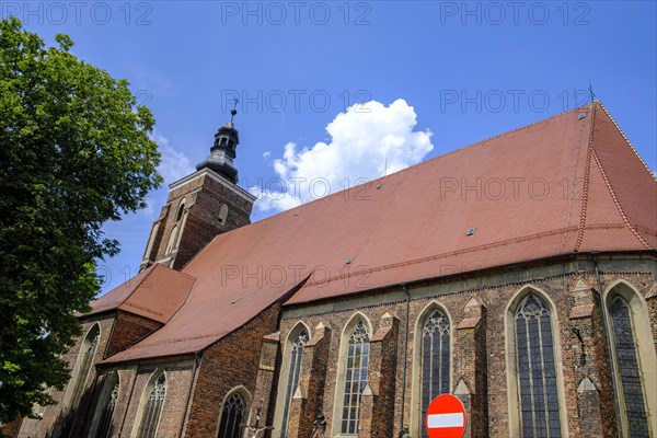 Roman Catholic parish church of St Peter and Paul, an important Gothic building in Namyslow