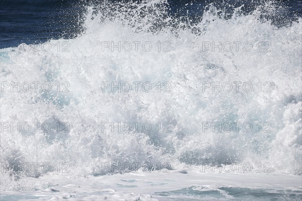Roaring surf, waves, surf waves, sea surf, spray, Atlantic Ocean, Agaete, Gran Canaria, Canary