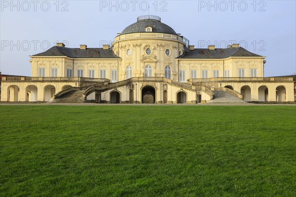 Rococo-style hunting and pleasure palace Schloss Solitude, built by Duke Carl Eugen von