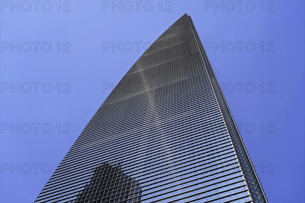 The 632 metre high Shanghai Tower, nicknamed The Twist, Shanghai, People's Republic of China, A