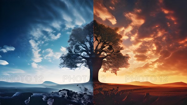 AI generated sequence of photos transitioning through a range of digital distortions symbolizing