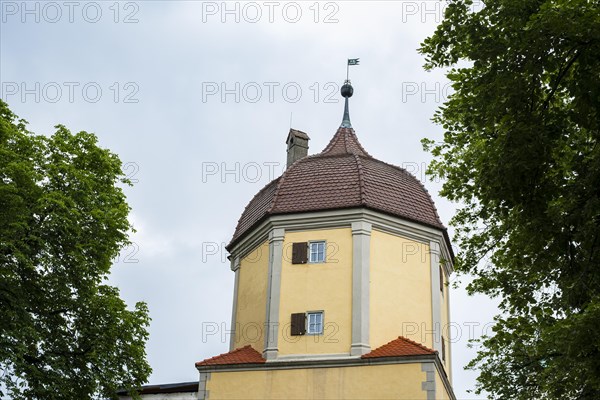 The Westertor, one of Memmingen's historic city gates, in the west of the old town centre of