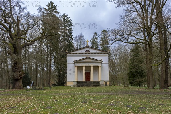 Helene Paulowna Mausoleum in Ludwigslust Palace Park, built in 1804-1806 for Grand Duchess Helene