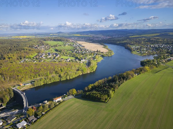 The Malter Dam is a dam built between 1908 and 1913 in the Free State of Saxony near the town of