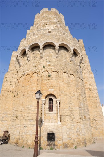Church of Notre Dame de la Mer, Les Saintes-Maries-de-la-Mer, Camargue, Bouches-du-Rhone,