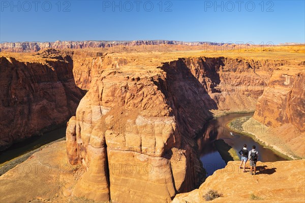 Horseshoe Bend, Glen Canyon, Colorado River, Arizona, USA, Horseshoe Bend, Arizona, USA, North