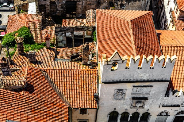 View of the Praetorian Palace, 13th century, harbour town of Koper on the Adriatic coast, Slovenia,
