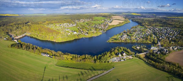 The Malter Dam is a dam built between 1908 and 1913 in the Free State of Saxony near the town of