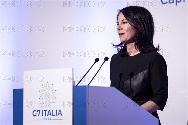 Annalena Baerbock (Alliance 90/The Greens), Federal Foreign Minister, photographed at a press