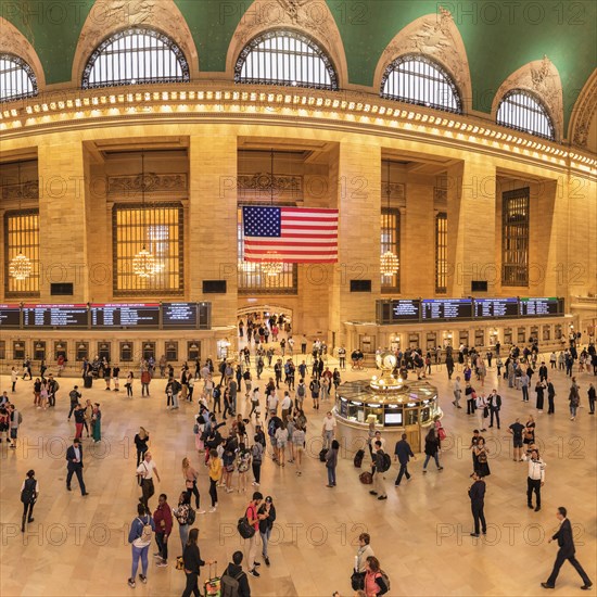 Grand Central Station concourse, Manhattan, New York City, New York, USA, New York City, New York,