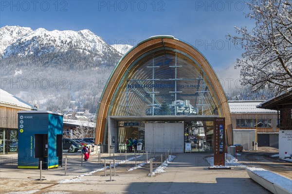 Nebelhornbahn valley station, Oberstdorf, Allgaeu, Swabia, Bavaria, Germany, Oberstdorf, Bavaria,