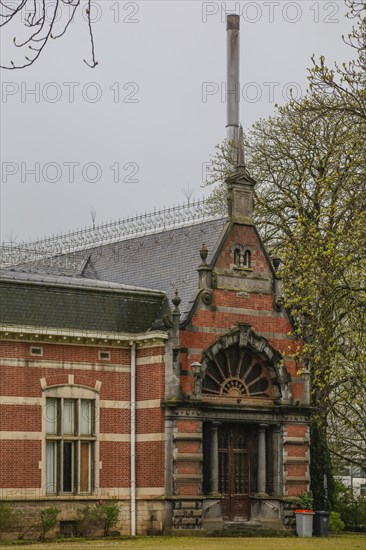 Historic factory building, Solvay chemical plant for the production of bicarbonate and carbonate of
