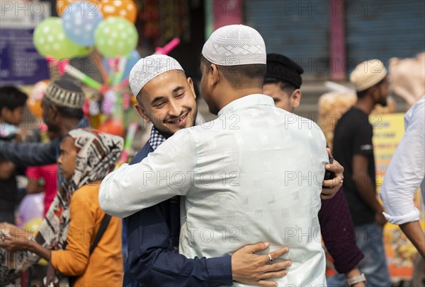 Muslims celebrate Eid al-Fitr, which marks the end of the fasting month of Ramadan, after