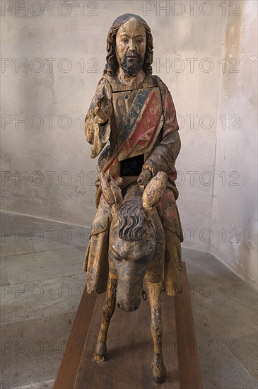 Hersbrucker Palmesel, carved from 16th century lime wood, on loan from the German National Museum