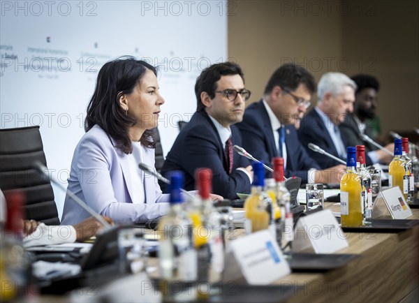Annalena Baerbock (Alliance 90/The Greens), Federal Foreign Minister, photographed as part of her