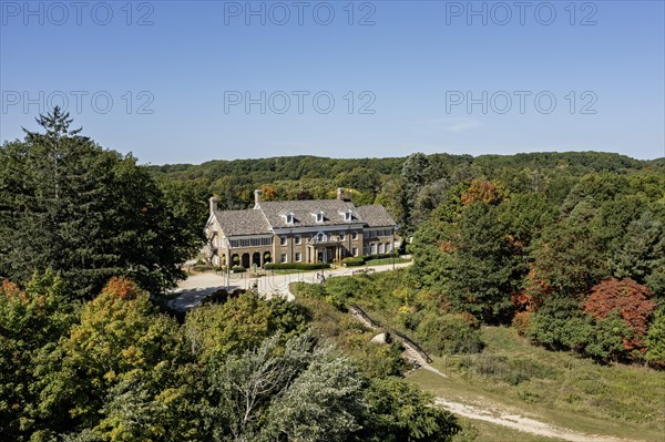 Saugatuck, Michigan, The Felt Mansion. Built as a summer home for Dorr and Agnes Felt in the 1920s,