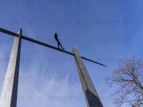 Sculpture Tor zum Prenzlauer Berg, Hubertus von der Goltz in 1999, Berlin, Germany, Europe