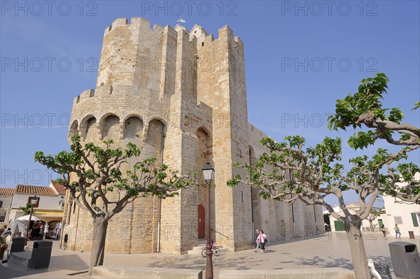 Church of Notre Dame de la Mer, Les Saintes-Maries-de-la-Mer, Camargue, Bouches-du-Rhone,