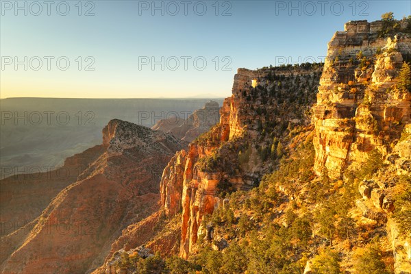 View of the Angels Window at Cape Royal, North Rim, Grand Canyon National Park, Arizona, United