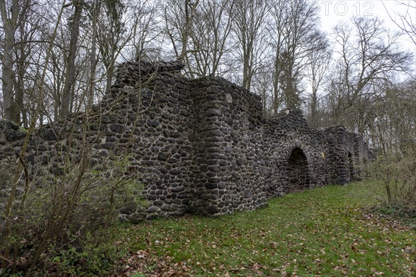 Grotto in Ludwigslust Palace Park, built in 1788 by court architect Johann Joachim bush as an