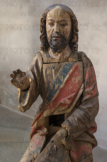 Hersbrucker Palmesel, carved from 16th century lime wood, on loan from the German National Museum