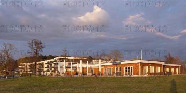 Maremueritz, Yachthafen Resort and Spa, apartment buildings, Waren, Mueritz, Mecklenburg Lake
